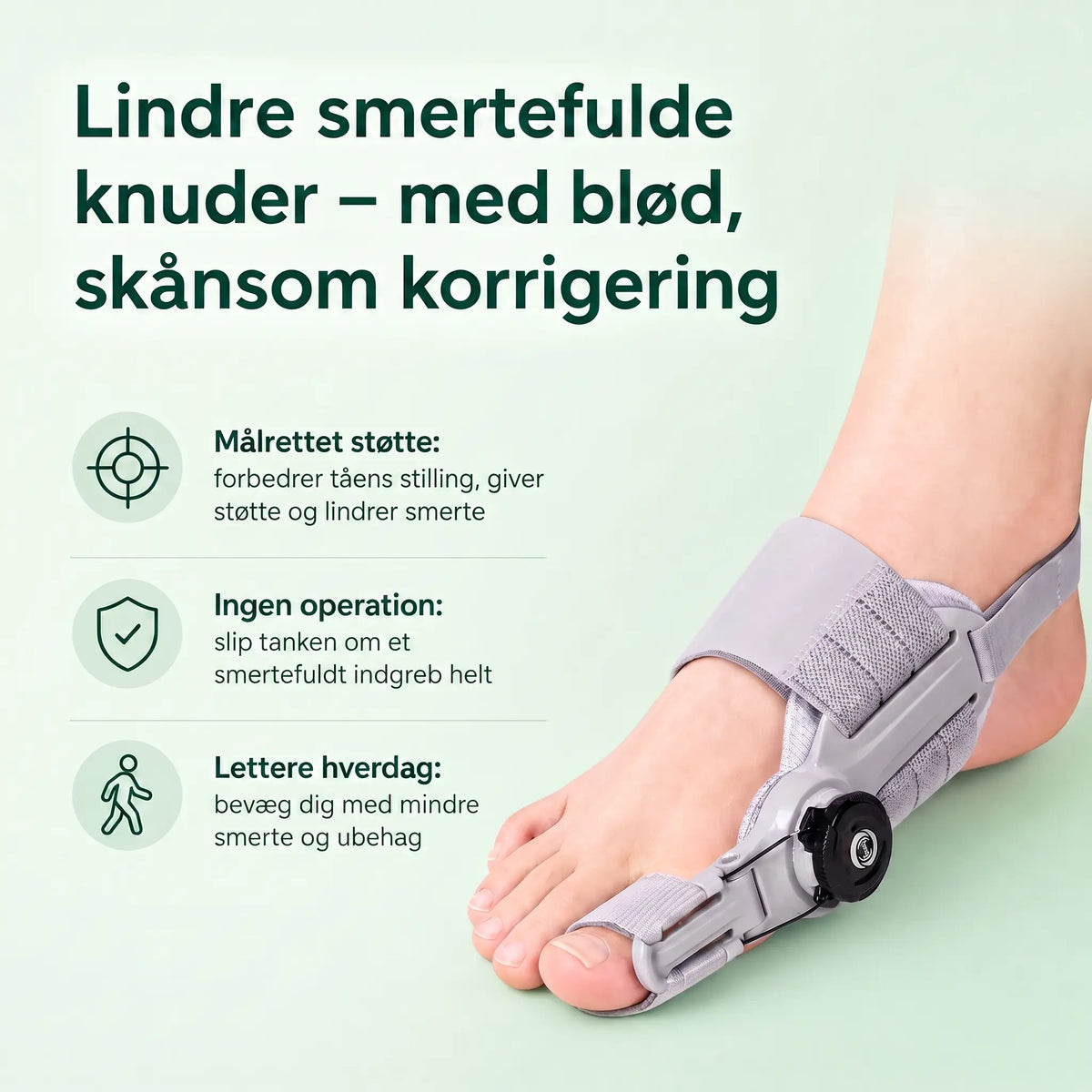 TåKorrekt™ – Skånsom justering og smertelindring ved knyster